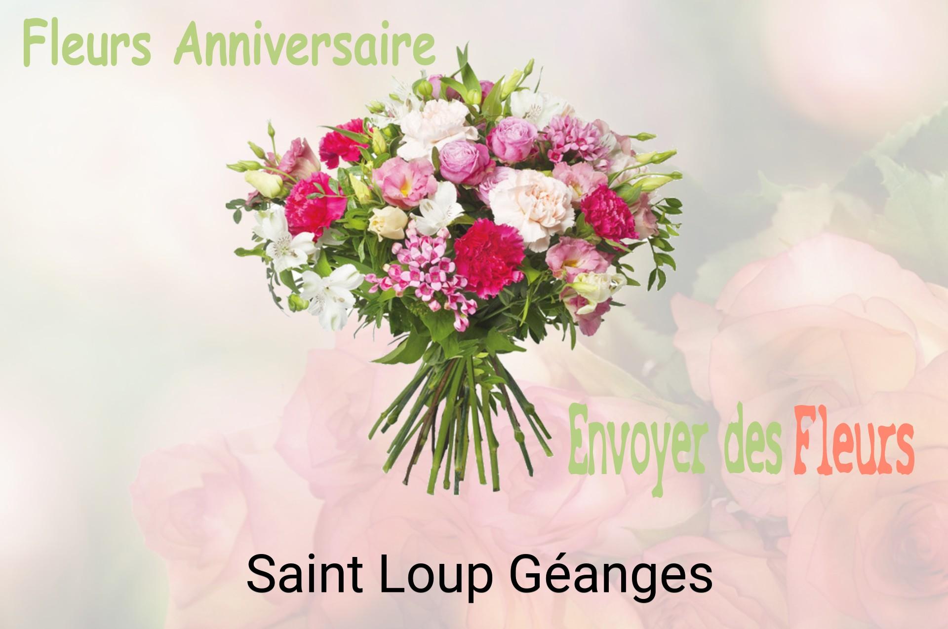 Bouquet de fleurs d’anniversaire livré à Saint-Loup-Géanges