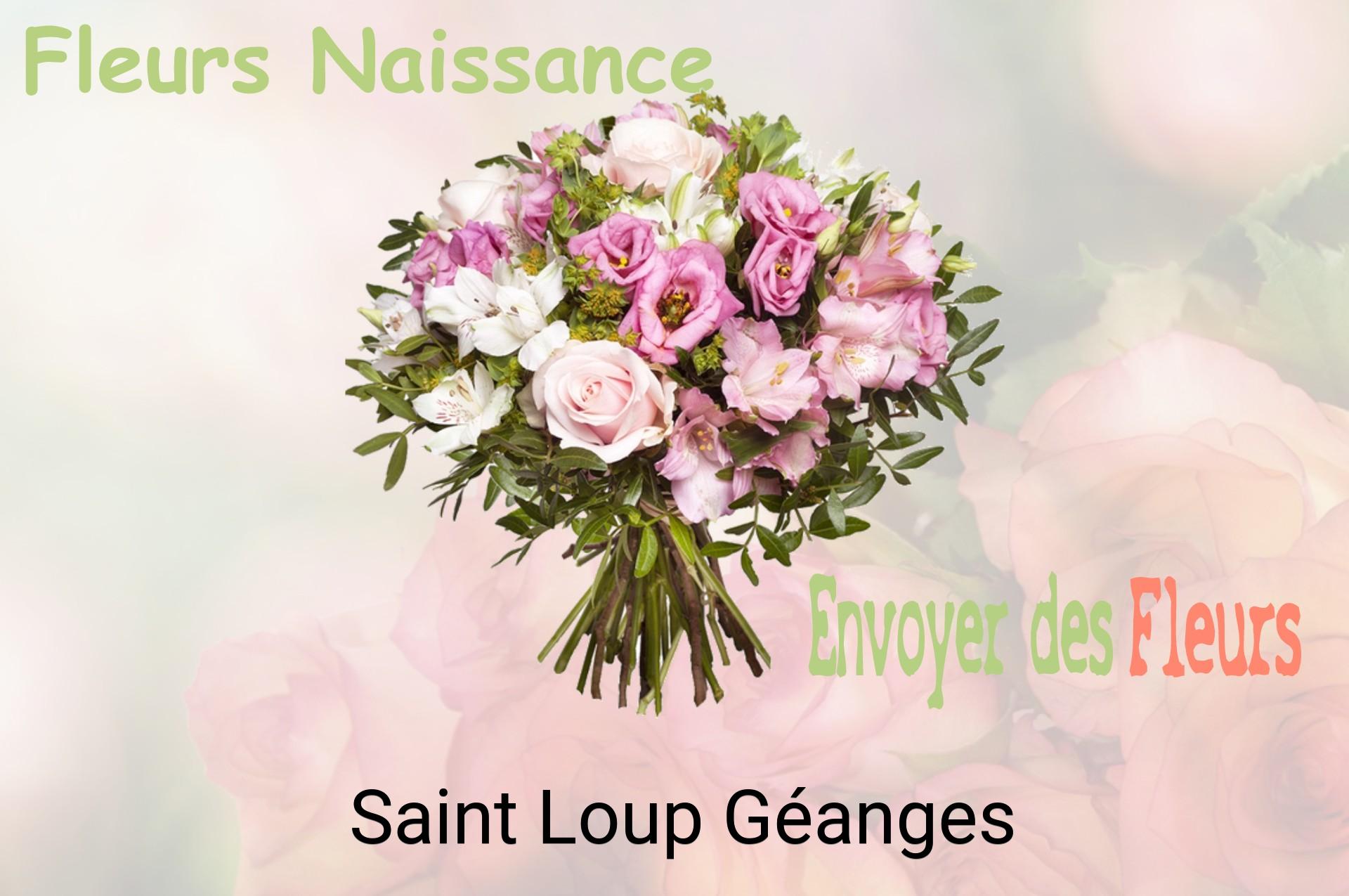 Bouquet de fleurs de naissance livré à Saint-Loup-Géanges